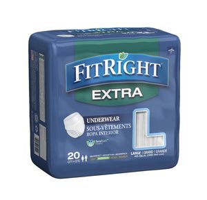 Medline FitRight Extra Protective Underwear