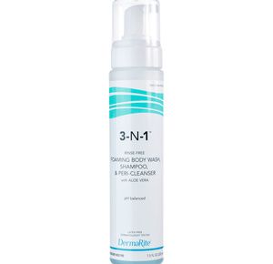 DermaRite 3-N-1 Cleansing Foam