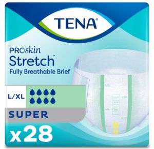 TENA Stretch Briefs - Super Absorbency
