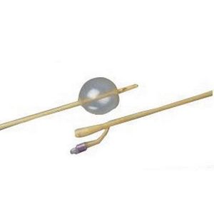Bard Bardex Economy Lubricath Two-Way Foley Catheter With 5cc Balloon Capacity