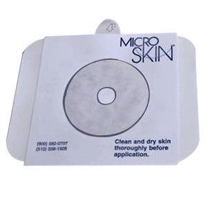 Cymed Two-Piece Transparent Skin Barriers with Thick MicroDerm Washer