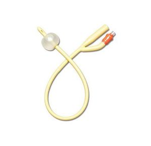 Bard Bardex Two-Way Infection Control Coude Tip Silicone Foley Catheter With 5cc Balloon Capacity