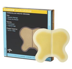 Medline Exuderm Satin Sacral Hydrocolloid Dressing