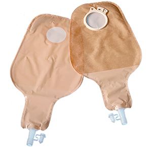 Coloplast Assura Two-Piece Cut-To-Fit Opaque Drainable Pouch