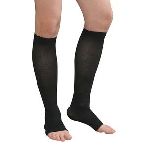 Advanced Orthopaedics Open Toe Knee High 30-40 mmHg Unisex Compression Stockings
