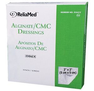 ReliaMed Alginate and CMC Wound Dressing