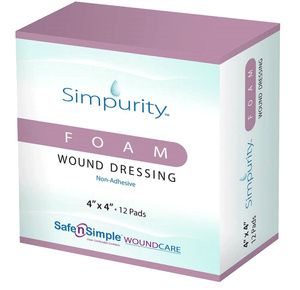 Safe N Simple Simpurity Foam Wound Dressings
