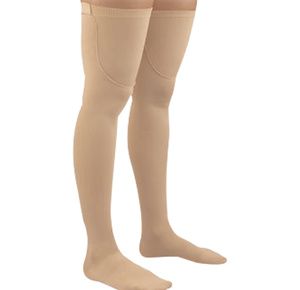 FLA Orthopedics Activa Anti-Embolism Closed Toe Thigh High 18mmHg Stockings