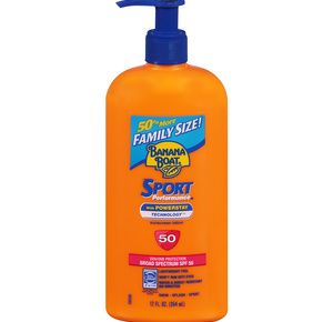 Banana Boat Sport Performance Sunscreen Lotion With PowerStay Technology