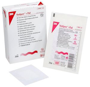 3M Medipore +Pad Soft Cloth Adhesive Wound Dressing
