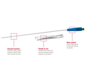 Hollister Apogee Essentials HC Hydrophilic Intermittent Catheter - Straight Tip