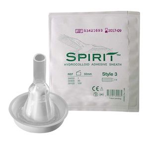 Rochester Spirit Style 3 Hydrocolloid Sheath Male External Catheter