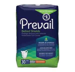 Prevail Belted Shields - Extra Absorbency