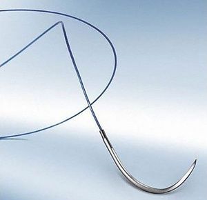 Medtronic Pre-Cut 6x30 Inch Suture with No Needle