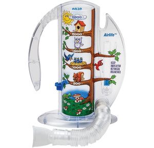 CareFusion AirLife Pediatric Volumetric Incentive Spirometer With One-Way Valve