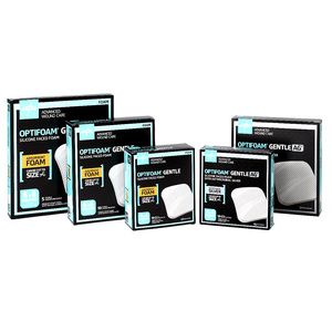 Medline Optifoam Gentle Silicone Face Non Border Dressing