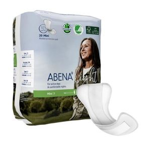 Abena Light Mini Plus Light Absorbency Bladder Control Pad