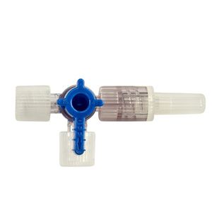 B. Braun Four Way Intravenous Stopcock with Spin Lock