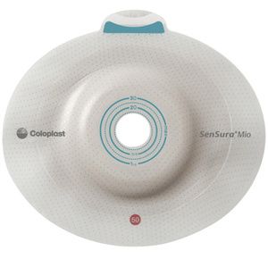 Coloplast SenSura Mio Flex Two-Piece Convex Light Standard Pre-Cut Skin Barrier With Belt Tabs