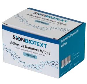 Sion Biotext Adhesive Remover Wipes