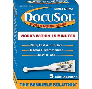Alliance Labs DocuSol Constipation Relief Mini Enemas