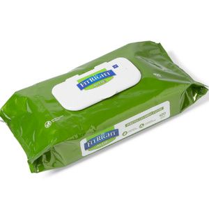 Medline FitRight Personal Cleansing Wipes