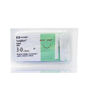 Medtronic Surgilon Taper Point Suture with GS-25 Needle