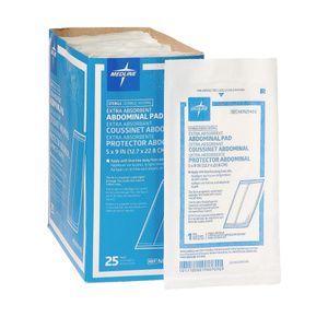 Medline Super Absorbent Sterile Abdominal Pads
