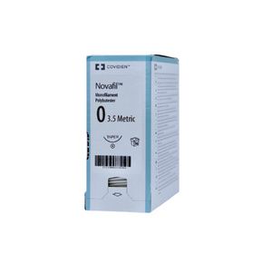 Medtronic Novafil Premium Reverse Cutting Monofilament Polybutester Sutures With Needle P-11