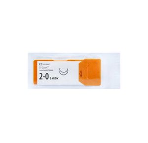 Medtronic Ti-cron Taper Point Polyester Suture with GS-27 Needle