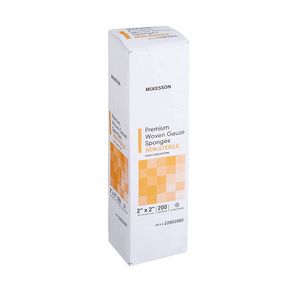 McKesson Premium Non-Sterile Square Cotton Gauze Sponges