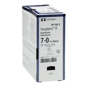 Medtronic Surgipro II Blunt Taper Point Monofilament Polypropylene Suture with BGS-25 Needle