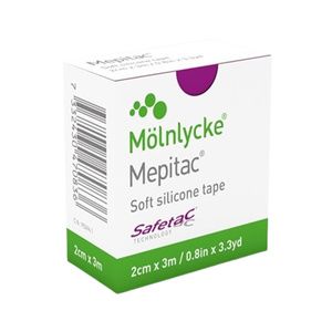 Molnlycke Mepitac Soft Silicone Tape