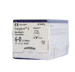 Medtronic Surgipro II Premium Reverse Cutting Monofilament Polypropylene Sutures with P-10 Needle
