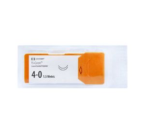 Medtronic Ti-cron Taper Point Polyester Suture with CV-301 Needle