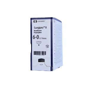 Medtronic Surgipro II Conventional Cutting Monofilament Polypropylene Sutures with P-13 Needle