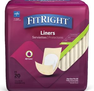 Medline FitRight Liners