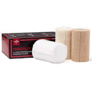 Medline ThreeFlex Three Layer Compression Bandage System