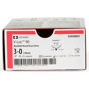 Medtronic V-LOC 90 Taper Point Suture with CV-23 Needle