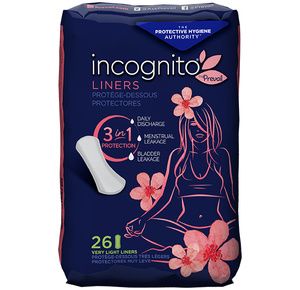 Prevail Incognito 3-In-1 Pantiliners