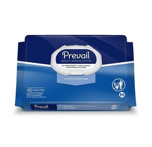 Prevail Adult Washcloths - with Aloe, Chamomile and Vitamin E
