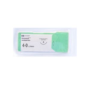 Medtronic Monosof Dermalon Conventional Cutting Sutures PC-11 Needle