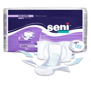 Seni Super Unisex Heavy Absorbency Adult Brief