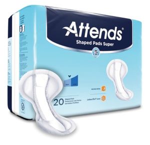 Attends Shaped Pads