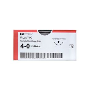 Medtronic V-LOC 90 Premium Reverse Cutting 23 Inch Suture with P-14 Needle