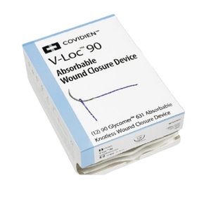 Medtronic V-LOC 90 Taper Point Suture with V-20 Needle