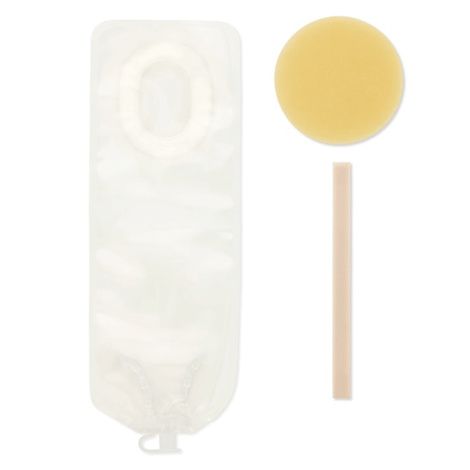 Buy Hollister Pouchkins Newborn One-Piece Flat Standard Wear Cut-To-Fit Ultra-Clear Drainable Pouch