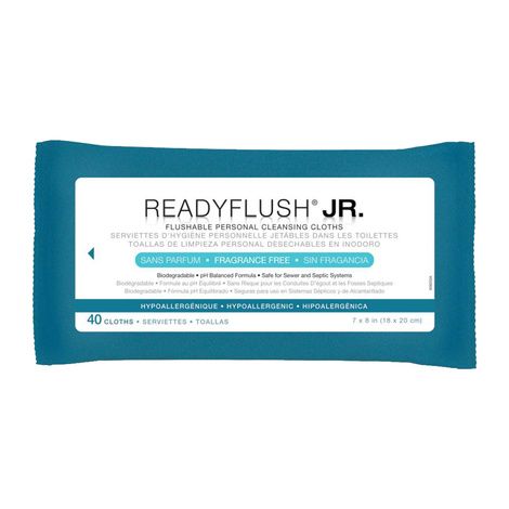 Buy Medline ReadyFlush Biodegradable Flushable Wipes Refill Pack