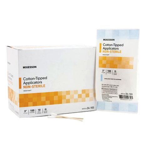 Buy McKesson Cotton Tip Wood Shaft Non-Sterile Swabstick