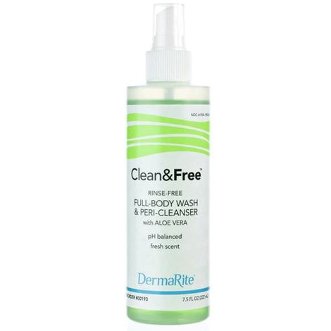 Buy DermaRite Clean & Free No Rinse Cleanser